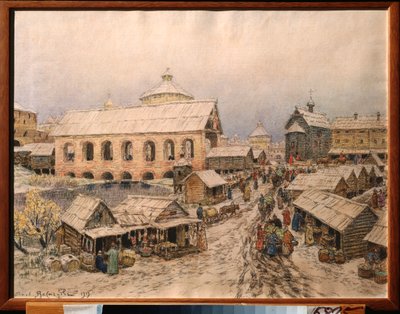 Moskova 17. yüzyıl, Diriliş Köprüsü - Appolinari Mikhaylovich Vasnetsov