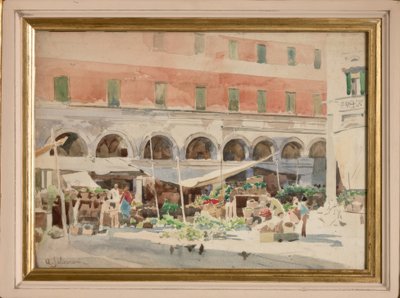 Meyve Pazarı by Arcangelo Salvarani