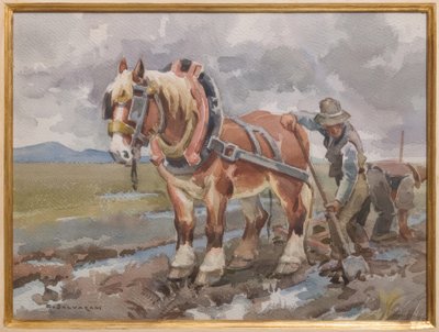 Tarlalarda çalışmak by Arcangelo Salvarani
