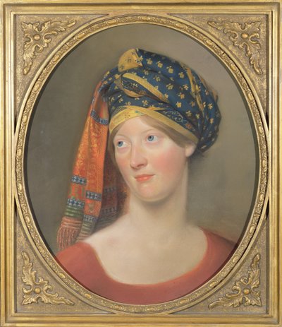 Leydi Charlotte Campbell (1775-1861) portresi c.1802 by Archibald Skirving