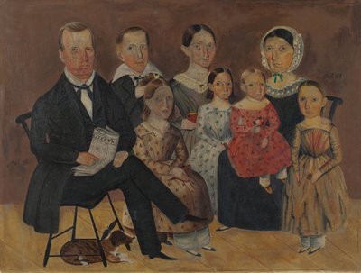 John J. Wagner Aile Portresi by Archie Thompson