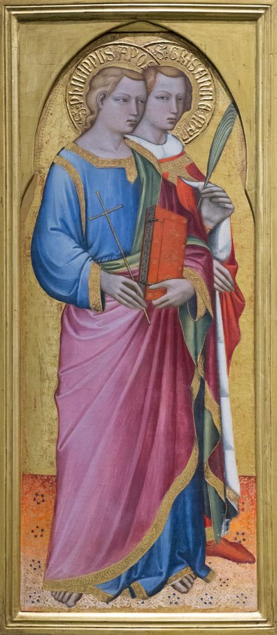 Havari Aziz Philip ve Grisante by Aretino Luca Spinello or Spinelli