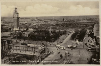 Plaza Britanica ve Puerto Nuevo, Buenos Aires, Arjantin by Argentinian Photographer