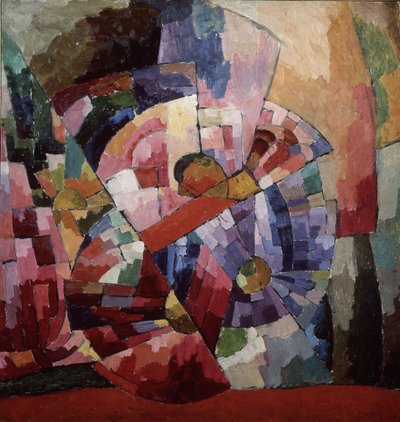 Asterler, 1913 by Aristarkh Vasilievic Lentulov