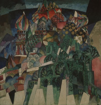 Basil Katedrali, 1913 by Aristarkh Vasilievic Lentulov