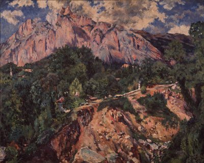 Ai-Petri Dağı, 1926 by Aristarkh Vasilyevich Lentulov