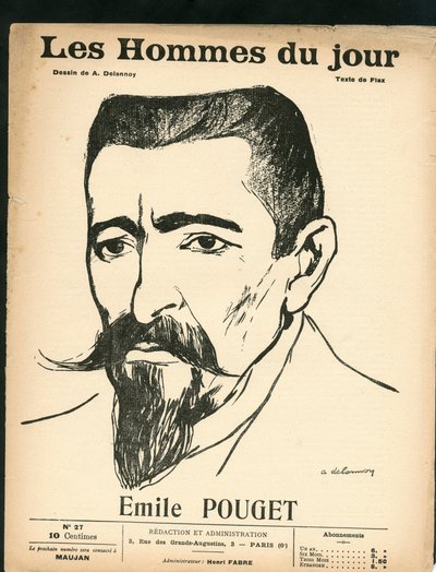 “Günün Adamları”nın 27 Sayılı Kapağı, 1 Ocak by Aristide Delannoy