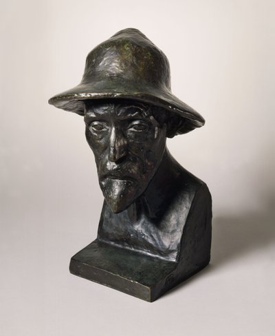 Auguste Renoir büstü, c. 1907 (tuval üzerine yağlı boya) by Aristide Maillol
