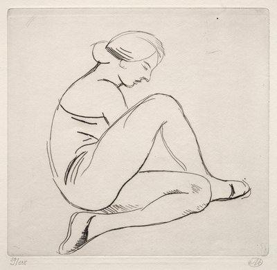 Oturan Kadın by Aristide Maillol