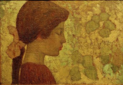 profildeki kız by Aristide Maillol