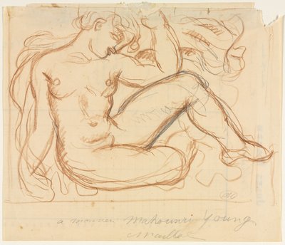 Çıplak Çalışma by Aristide Maillol