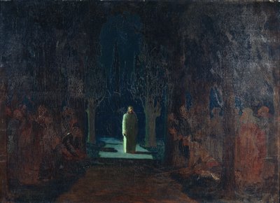 Getsemani Bahçesinde İsa by Arkhip Ivanovich Kuindzhi