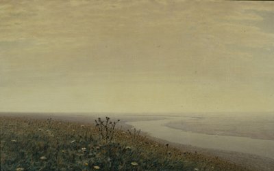 Sabah Dinyeper Nehri, 1881 by Arkhip Ivanovich Kuindzhi