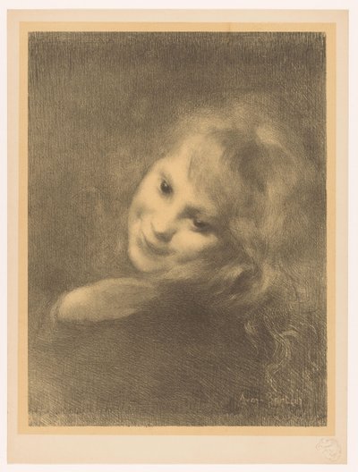 gülümseyen kız by Armand Berton