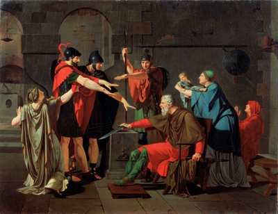 Horatii'nin Yemini, 1791. by Armand Charles Caraffe