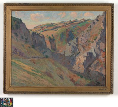 Pontgibaud (Auvergne) yakınlarındaki Prunal Mağaraları by Armand Guillaumin