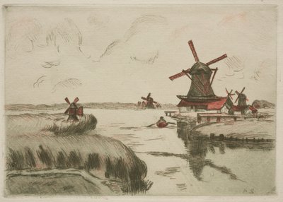 Saardam'dan görünüm by Armand Guillaumin