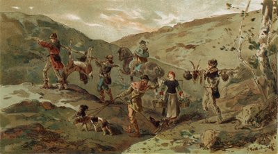 Asil bayan arabası, 13. yüzyıl by Armand Jean Heins