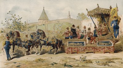 Tüccarlar yüzen müzisyenler, İspanyol Hollandası, 16. by Armand Jean Heins