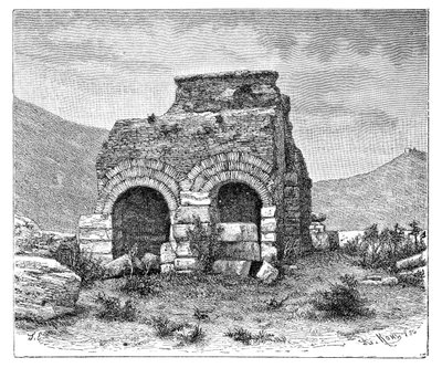 St Paul Hapishanesi, Efes, Türkiye, 1895. by Armand Kohl