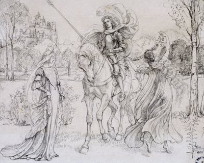 Şövalyeyi Selamlama, c1880-1932 by Armand Point