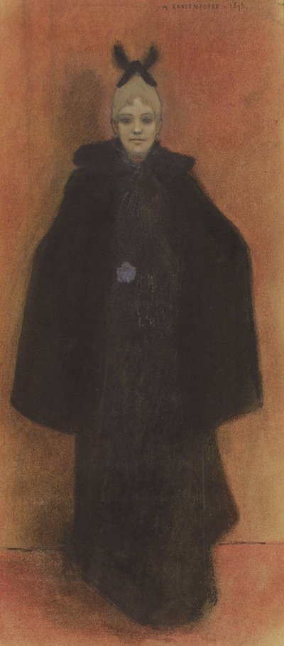 Zarif ayakta, 1893 by Armand Rassenfosse