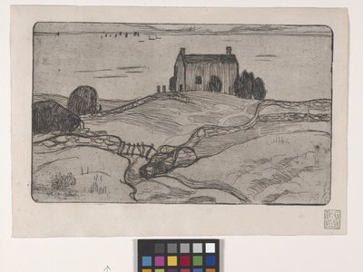 La Maison Du Pendu (Asılan Adamın Evi) (gravür) by Armand Séguin