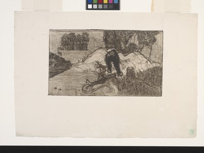 Le Debardeur (The Stevedore) (gravür) by Armand Séguin