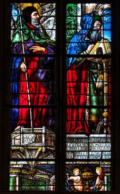 Sainte-Marie Katedrali, Auch, Gers, 2018 (vitray pencere) by Arnaud de Moles