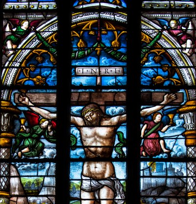 Sainte-Marie Katedrali, Auch, Gers, 2018 (vitray pencere) by Arnaud de Moles