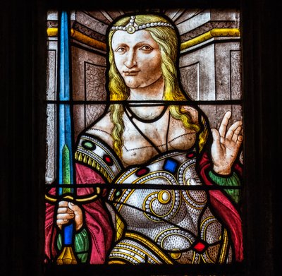 Sainte-Marie Katedrali, Auch, Gers, 2018 (vitray pencere) by Arnaud de Moles