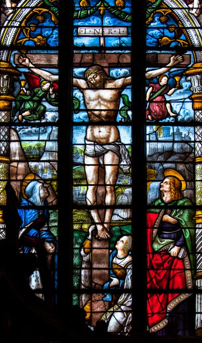 Sainte-Marie Katedrali, Auch, Gers, 2018 (vitray pencere) by Arnaud de Moles
