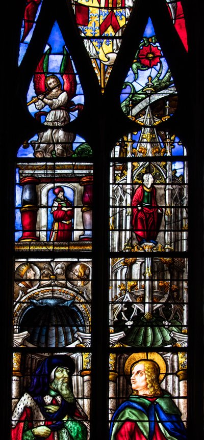 Sainte-Marie Katedrali, Auch, Gers, 2018 (vitray pencere) by Arnaud de Moles