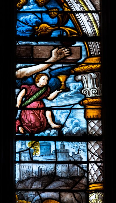 Sainte-Marie Katedrali, Auch, Gers, 2018 (vitray pencere) by Arnaud de Moles