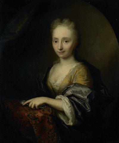 Bir Kadının Portresi by Arnold Boonen (attributed to)