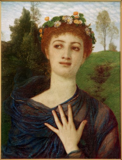 bitki örtüsü by Arnold Böcklin