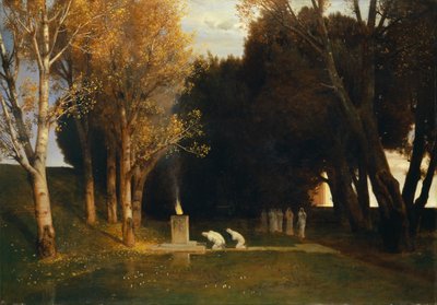 kutsal koru by Arnold Böcklin