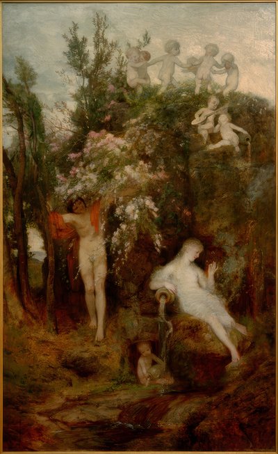 aşk baharı by Arnold Böcklin