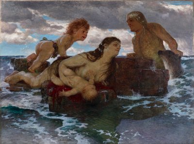 deniz idili by Arnold Böcklin