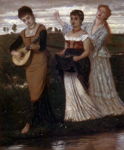 Bahar, 1876. by Arnold Böcklin