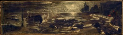 deniz üzerinde görüş by Arnold Böcklin