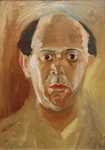 kendi kendine portre by Arnold Schönberg