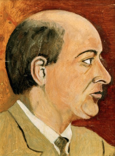 kendi kendine portre by Arnold Schönberg