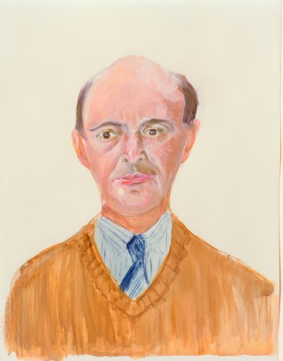 kendi kendine portre by Arnold Schönberg