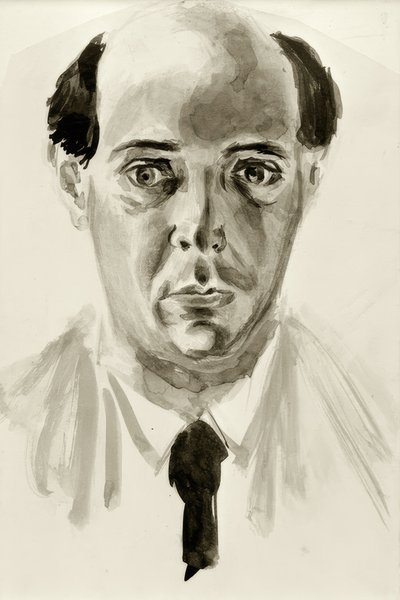 kendi kendine portre by Arnold Schönberg