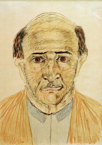 kendi kendine portre by Arnold Schönberg