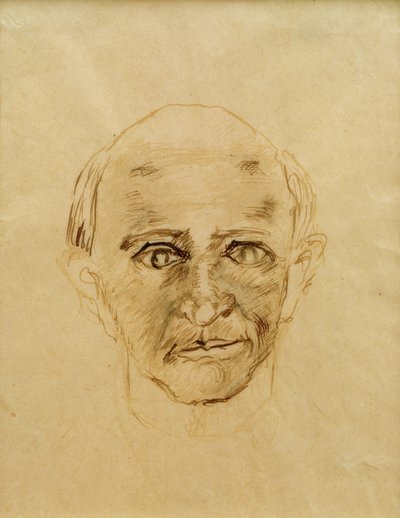 kendi kendine portre by Arnold Schönberg