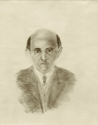 Otoportre by Arnold Schönberg