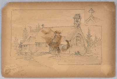 Şapel – Deniz kenarındaki St. Mary by Arnold William Brunner
