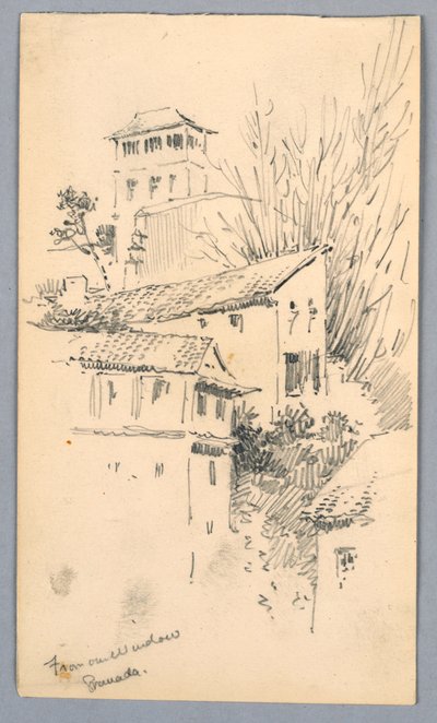 Penceremizden Granada by Arnold William Brunner